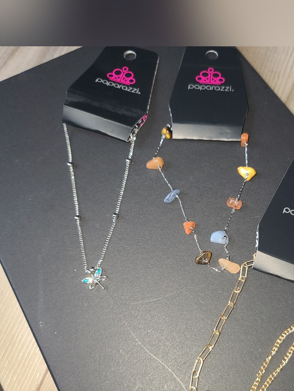 Paparazzi 3 Piece Anklet Set